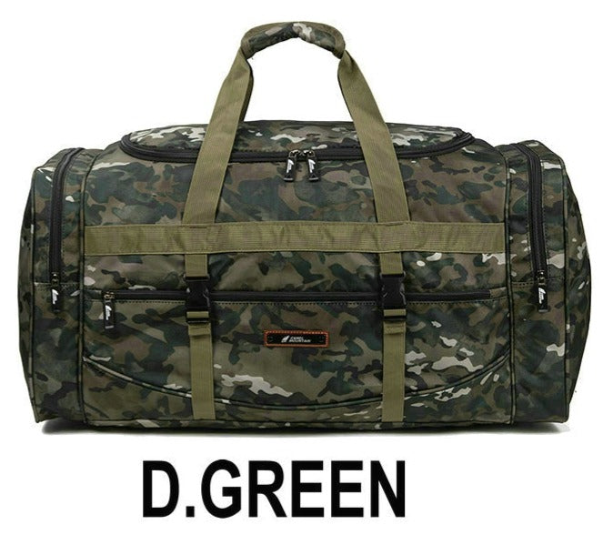 26" Camouflage print duffel bag 0308 Dark Green