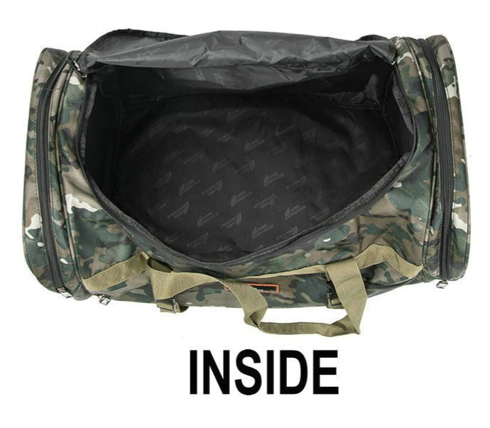 26" Camouflage print duffel bag 0308 Dark Green
