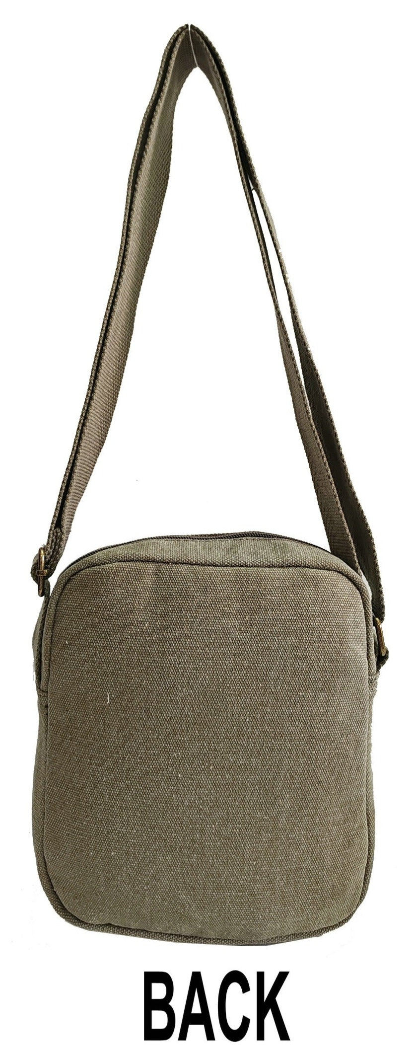 Canvas shoulder bag 229/CV Khaki
