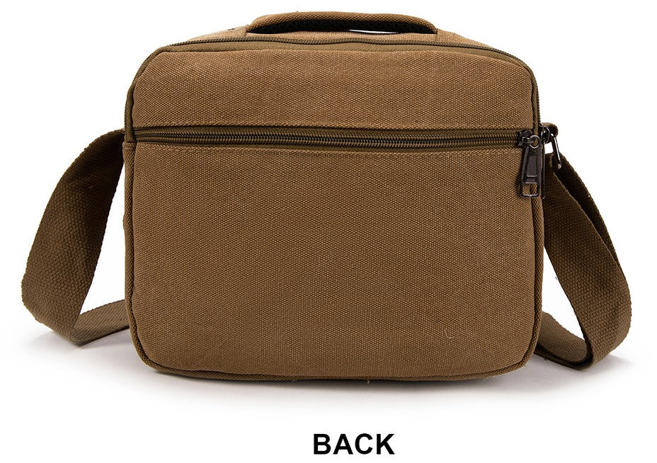 Canvas shoulder bag 25005 Black