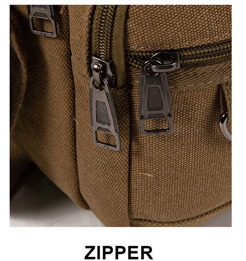 Canvas shoulder bag 5005 Army.Green