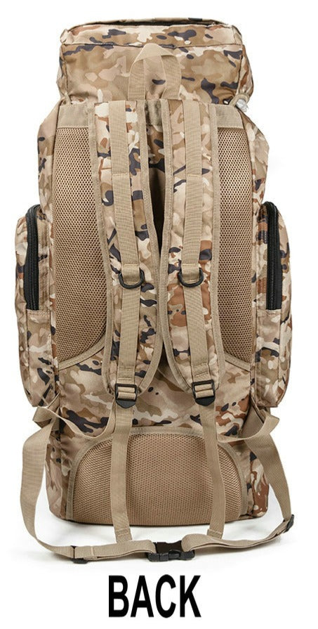 40L Camouflage print Hiking bag 25010/NY Black