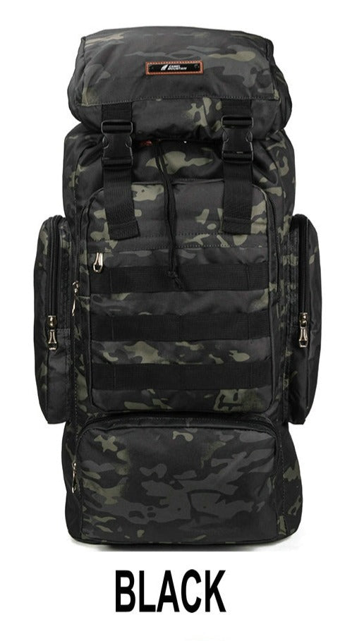 40L Camouflage print Hiking bag 25010/NY Black