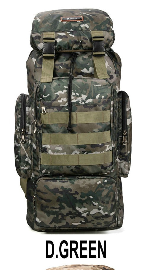 40L Camouflage print Hiking bag 25010/NY Dark Green