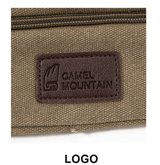 Canvas waist bag 6011 Army.Green