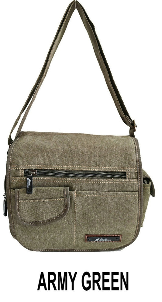 High quality Canvas material Shoulderbags-670/CN Green