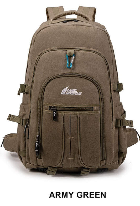 Canvas Material Backpacks-940/CN Army Green
