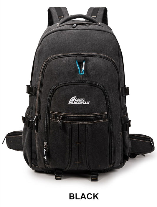 Canvas Material Backpacks-940/CN Black