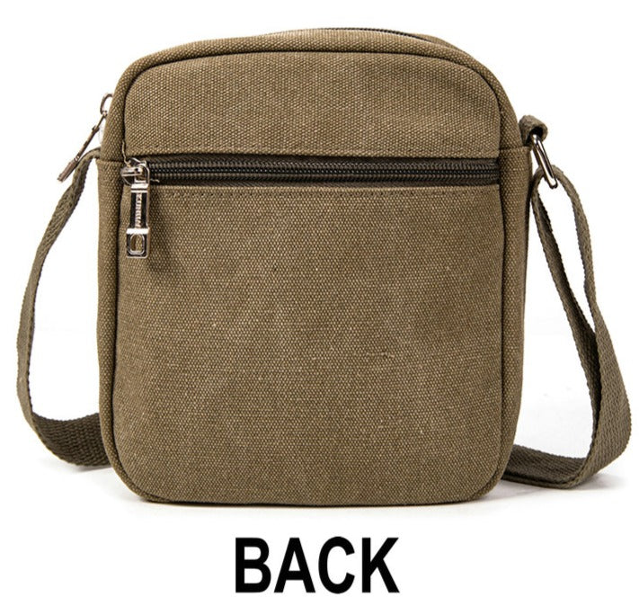 High quality Canvas material Shoulderbags-9985 Black