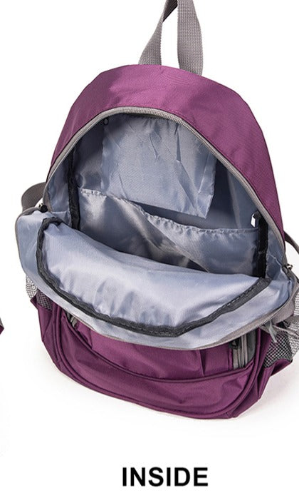 1200D Material Backpack AKB53S Black/Grey