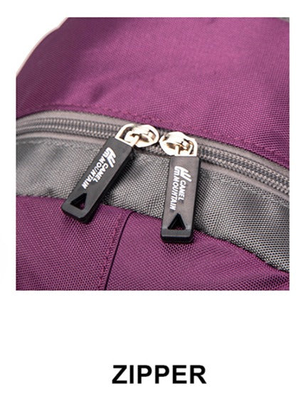 1200D Material Backpack AKB53S Purple/Grey