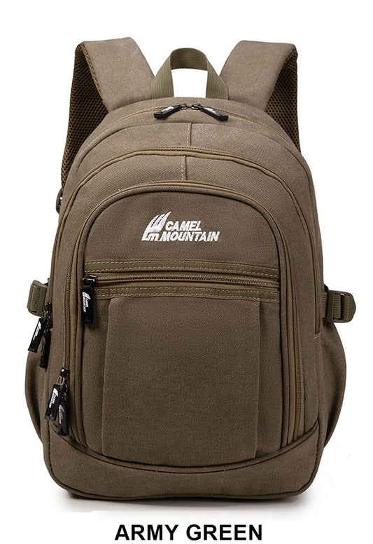 Canvas Backpack AKB53S/CN Army.Green