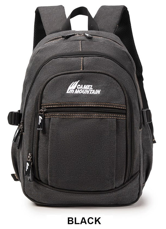 Canvas Backpack AKB53S/CN Black
