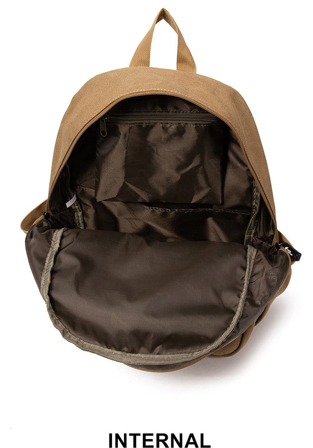 Canvas Backpack AKB53S/CN Black