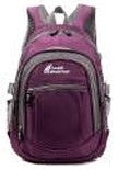 1200D Material Backpack AKB53S Purple/Grey