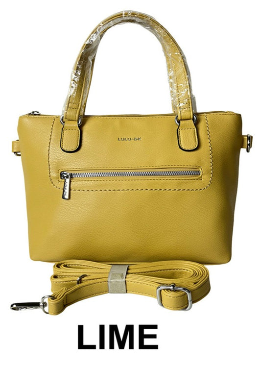 HQ PU material Fashion handbag-DK1005 Lime