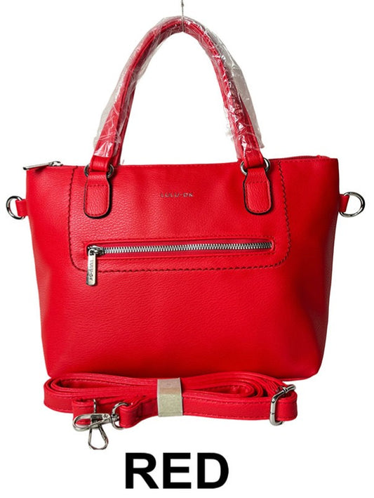 HQ PU material Fashion handbag-DK1005 Red