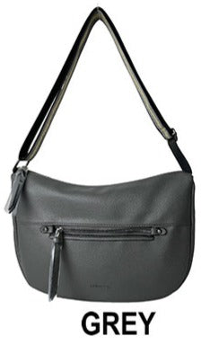 HQ PU material Fashion sling bag-DK954 Grey