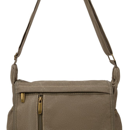 Canvas shoulder bag HD14012 Army.Green