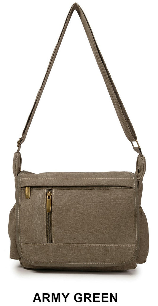 Canvas shoulder bag HD14012 Army.Green