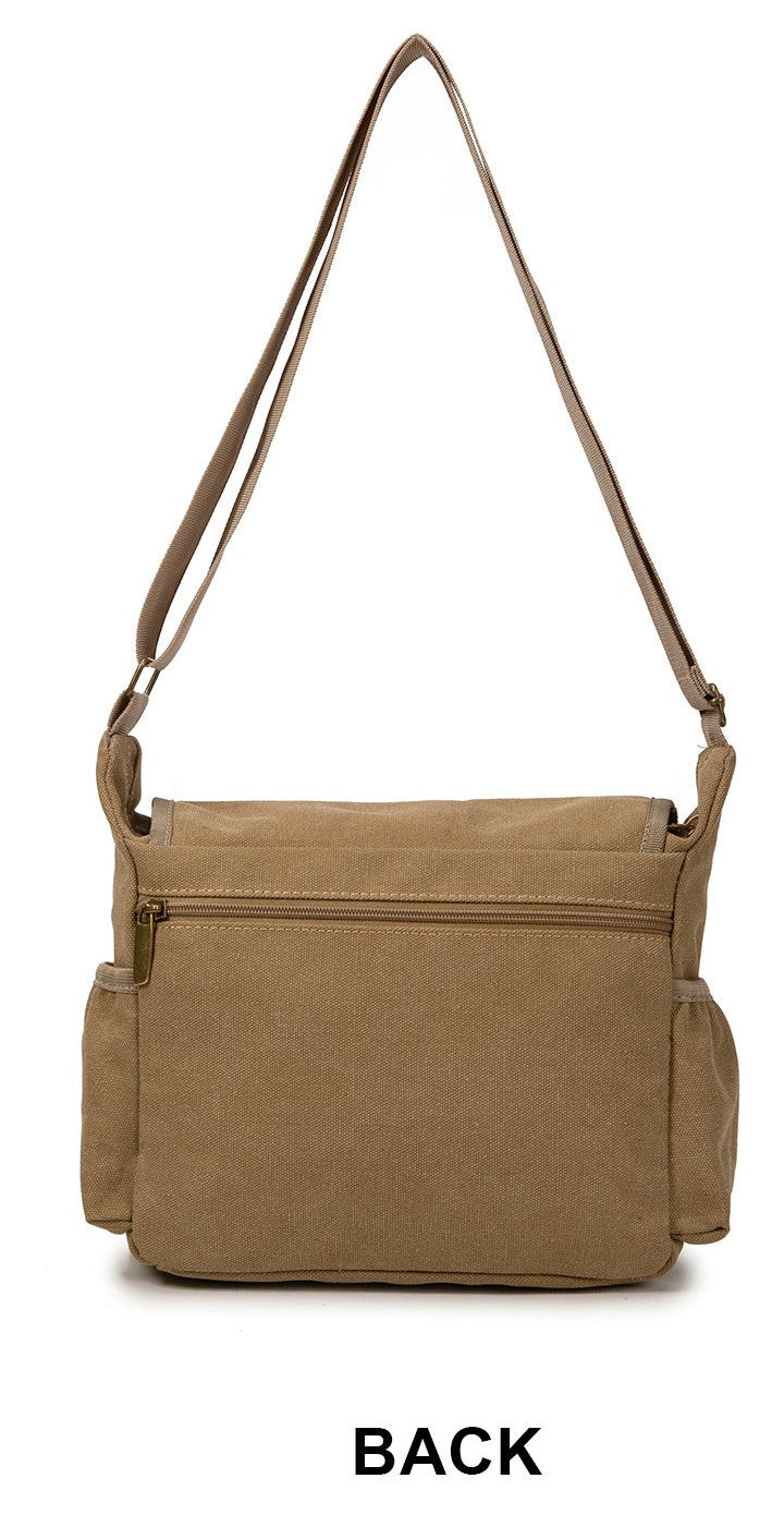 Canvas shoulder bag HD14012 Army.Green