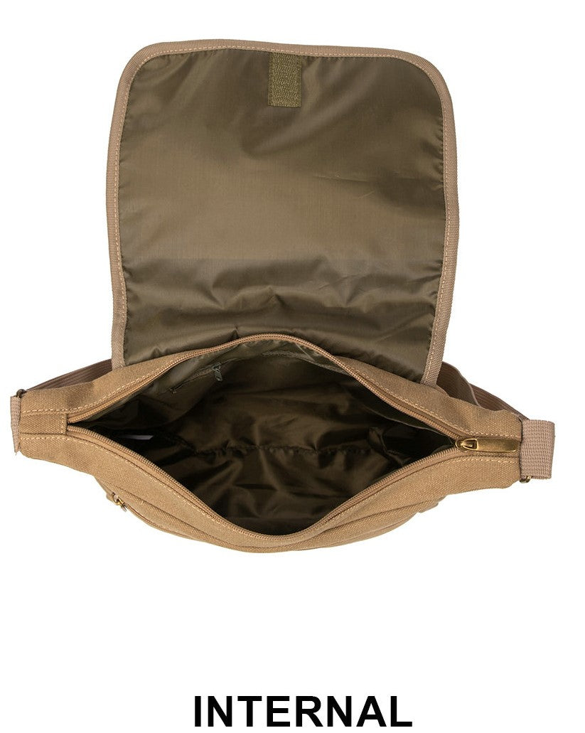 Canvas shoulder bag HD14012 Army.Green