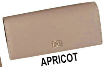 HQ PU material Ladies purse-KB013 Apricot