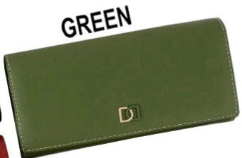 HQ PU material Ladies purse-KB013 Green
