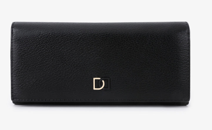 HQ PU material Ladies purse-KB013 Black