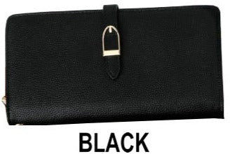 HQ PU material Ladies purse-KB015 Black