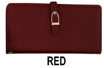 HQ PU material Ladies purse-KB015 Red