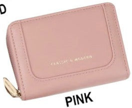 HQ PU material Ladies purse-KB030 Pink