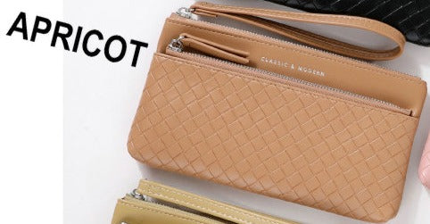 High quality PU material Ladies purse KB040 Apricot