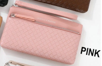High quality PU material Ladies purse KB040 Pink