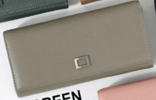 High quality PU material Ladies purse KB041 Grey Green