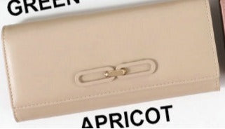 High quality PU material Ladies purse KB043 Apricot