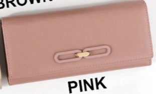 High quality PU material Ladies purse KB043 Pink