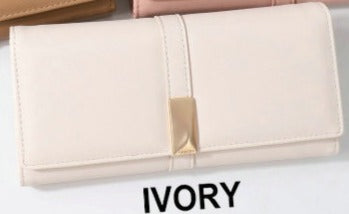 High quality PU material Ladies purse KB044 Ivory
