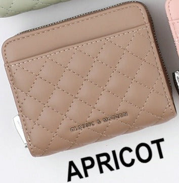 High quality PU material Ladies purse KB047 Apricot