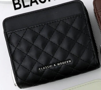 High quality PU material Ladies purse KB047 Black