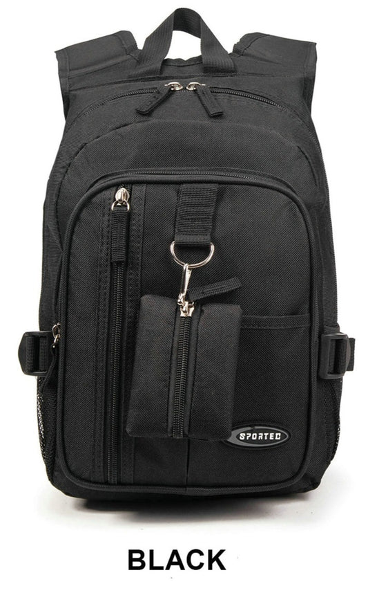 High quality 800D material Backpacks-KC0418 Black