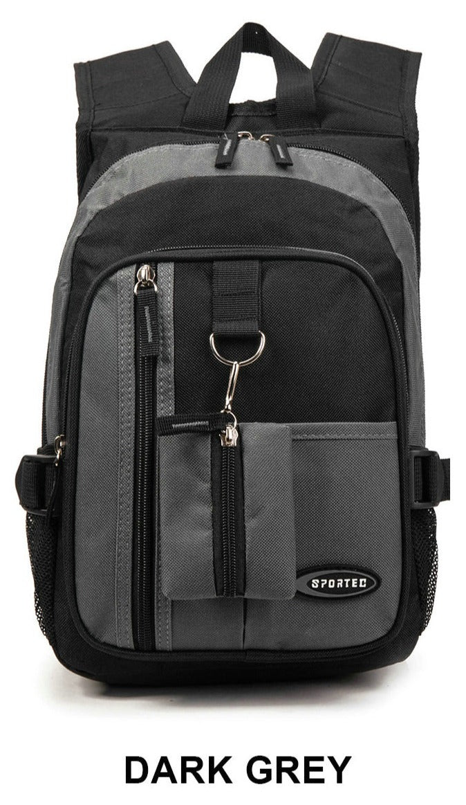 High quality 800D material Backpacks-KC0418 Dark Grey