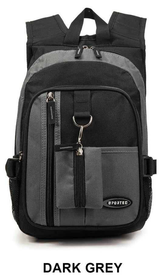 High quality 800D material Backpacks-KC0418 Dark Grey