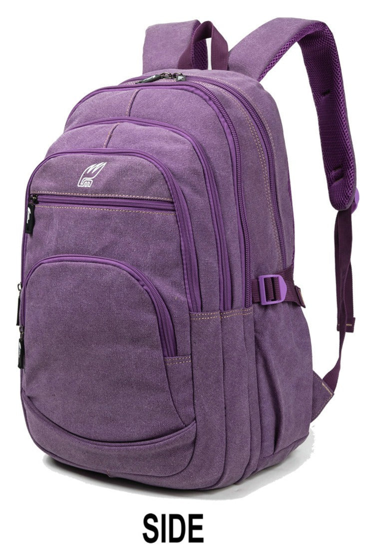 28L Canvas Backpack SC551 Khaki