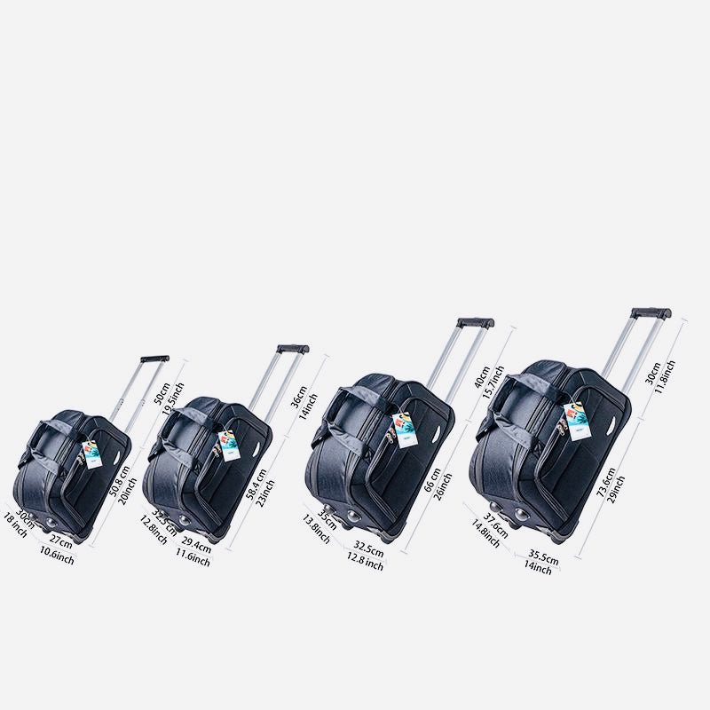 Duffle Bags with wheels 4 pcs set SE6531T