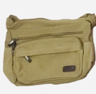 Canvas shoulder bag SL21017 Khaki