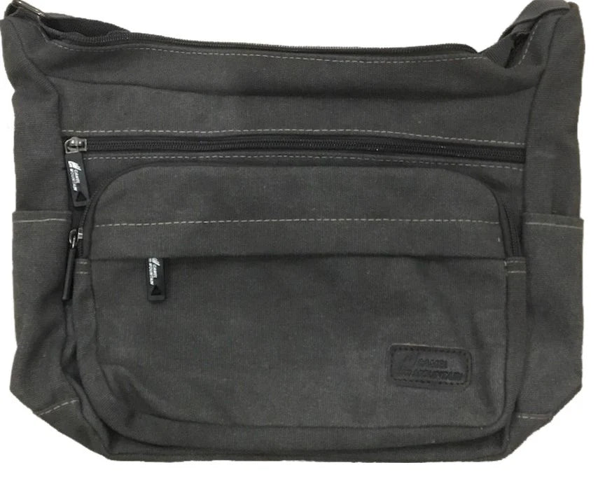 Canvas shoulder bag SL21017 Black