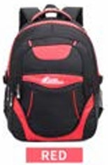 SC1742 Black Red Backpack