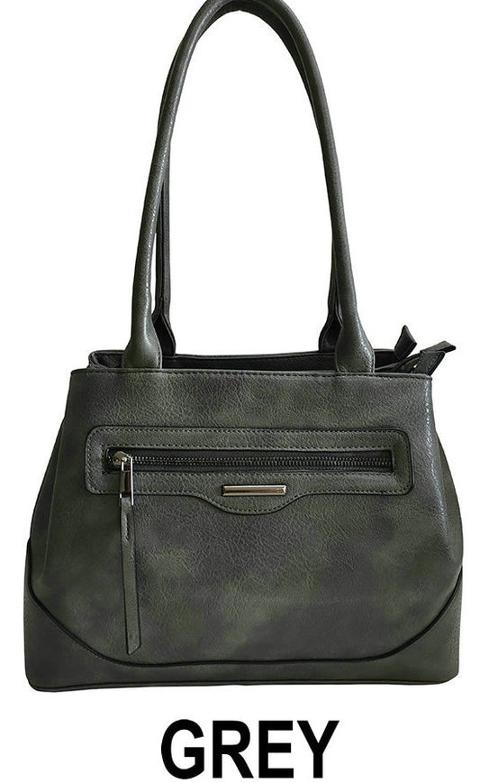 High quality PU material Handbag-XD18013 Grey