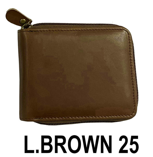 Leather wallet XY20027S Light Brown